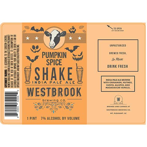 Westbrook Pumpkin Spice Shake IPA