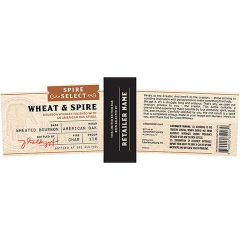 Wheat-Spire-Spire-Select-American-Oak-Bourbon-Whiskey-750ML-BTL