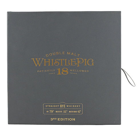 WhistlePig 18yr Double Malt Rye Whiskey