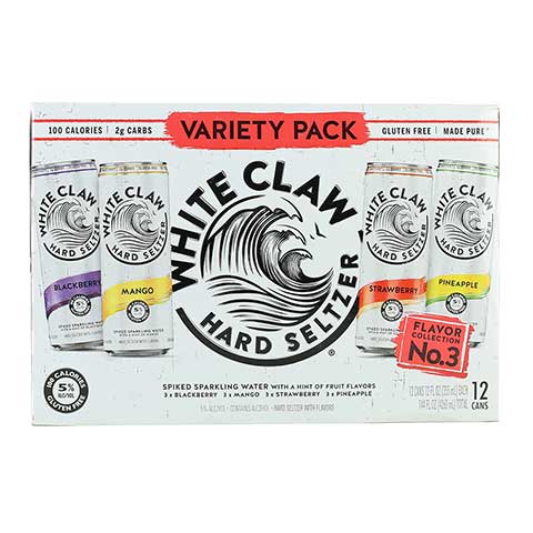 White Claw Hard Seltzer Variety Pack 3