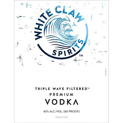 White Claw Triple Wave Filtered Vodka