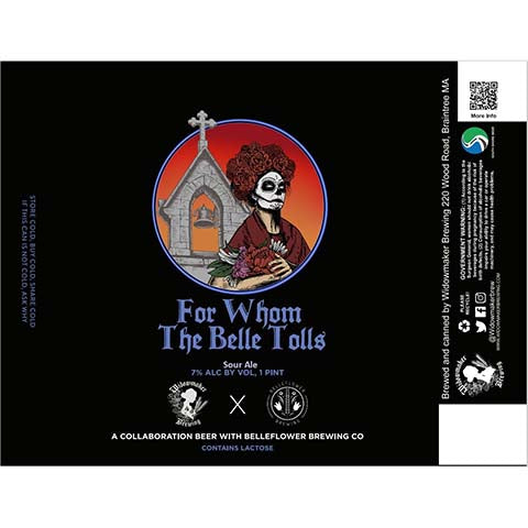 Widowmaker For Whom The Bell Tolls Sour Ale