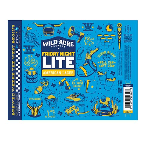 Wild Acre Friday Night Lite American Lager
