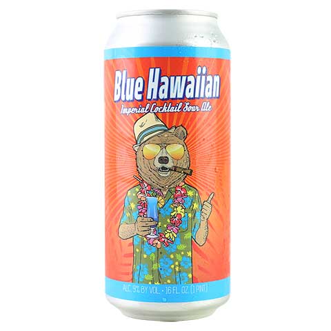 Wild Barrel Blue Hawaiian Sour Ale