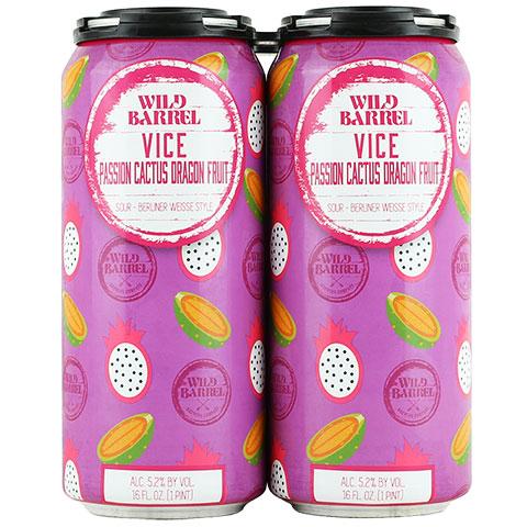 Wild Barrel San Diego Vice with Passion Cactus Dragon Fruit