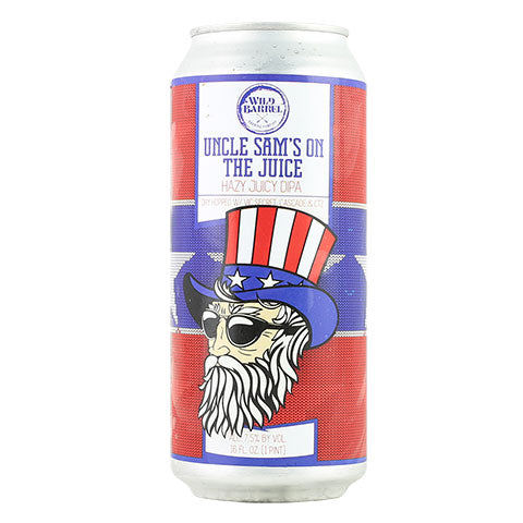Wild Barrel Uncle Sam's On the Juice Hazy DIPA