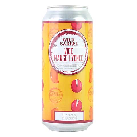 Wild Barrel Vice Mango Lychee Sour