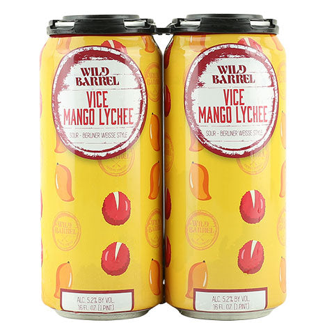 Wild Barrel Vice Mango Lychee Sour