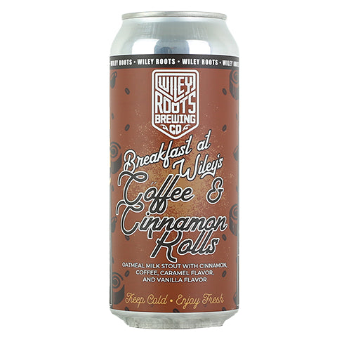Wiley Roots Breakfast at Wiley's Coffee & Cinnamon Rolls Oatmeal Milk Stout
