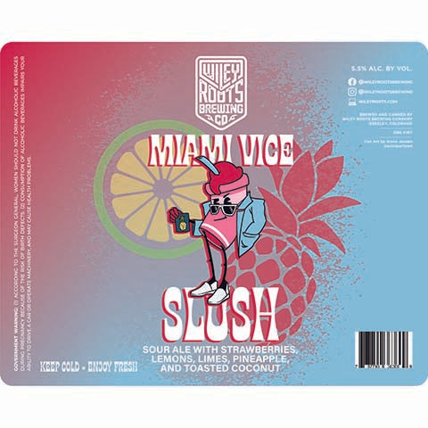 Wiley Roots Miami Vice Slush Sour Ale