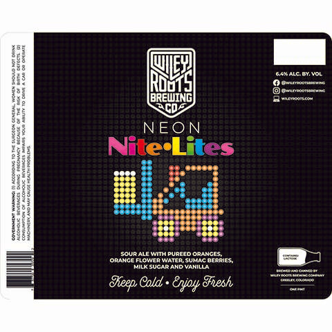 Wiley Roots Neon Nite-Lites Sour Ale