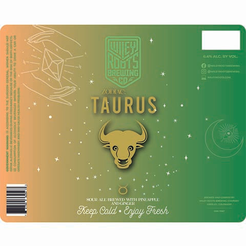 Wiley Roots Zodiac Taurus Sour Ale