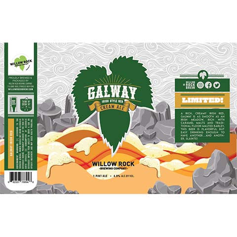 Willow Rock Galway Red Cream Ale