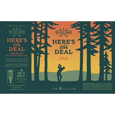 Windy Here's the Deal IPA