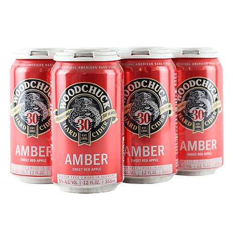 Woodchuck Amber Cider Can 6 Pack