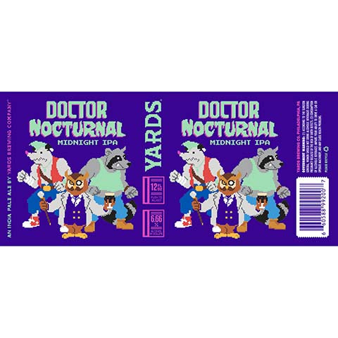 Yards Doctor Nocturnal Midnight IPA