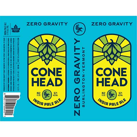 Zero Gravity Cone Head IPA