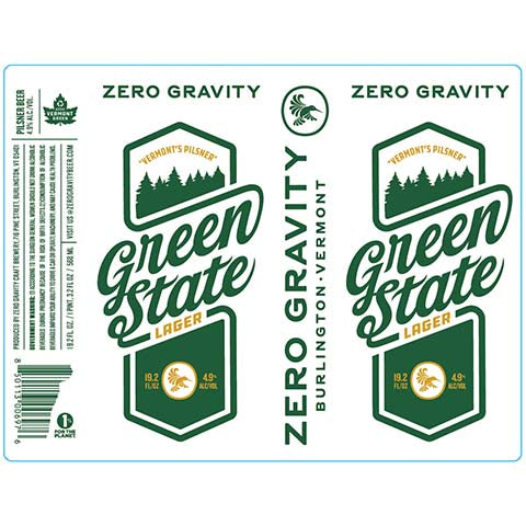 Zero Gravity Green State Lager