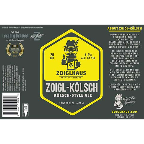 Zoiglhaus Zoigl-Kolsch Ale