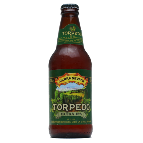 Sierra Nevada Torpedo Extra IPA, single 12 US fl oz bottle
