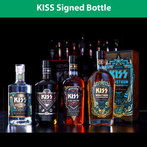 Signed KISS Bottle 9am