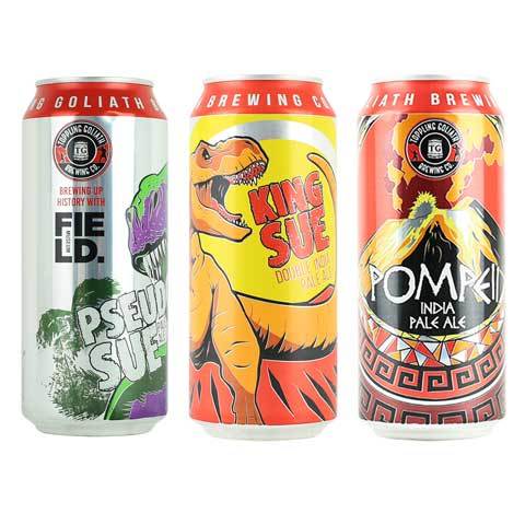 Toppling Goliath King Sue / Pseudo Sue / Pompeii 3PK