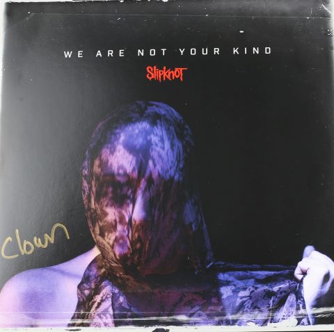 The Limited Edition whiskey colored Slipknot "We Are Not Your Kind" vinyl